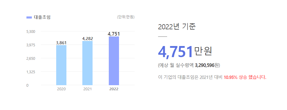 아이언그레이 대졸초임