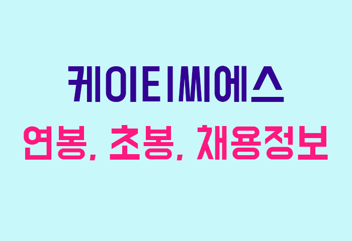 케이티씨에스 연봉