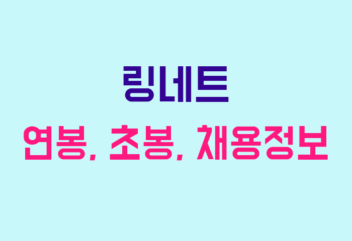링네트 연봉