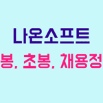 나온소프트 연봉