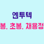 엔투텍 연봉