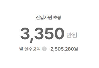메가스터디 신입사원 초봉