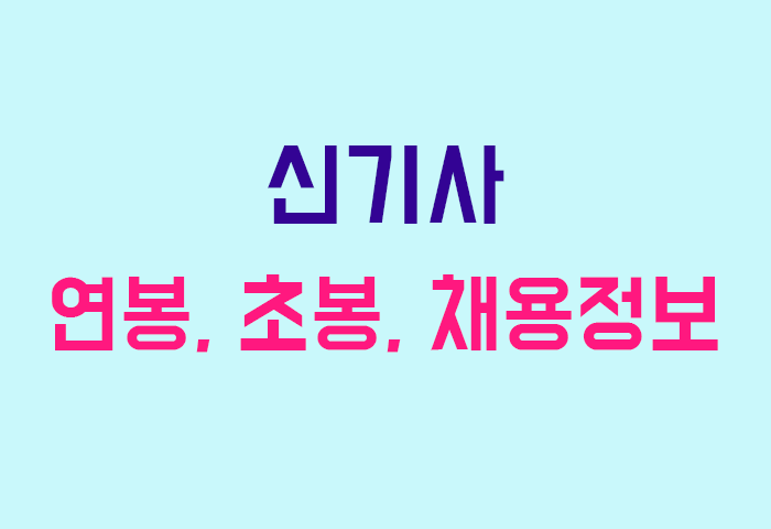 신기사 연봉