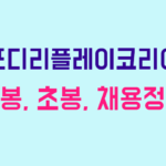 포디리플레이코리아 연봉