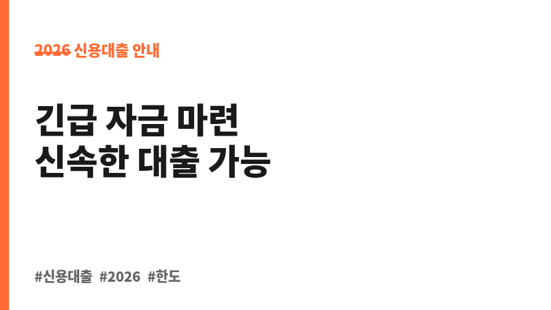 장기카드대출 (한국씨티은행) 보조 이미지 B