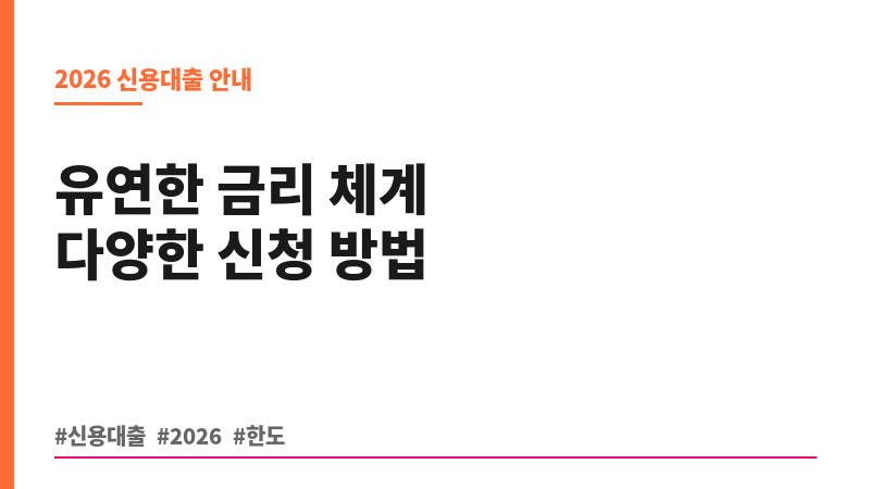 협약금리 外 신용대출상품 (우리은행) 보조 이미지 B