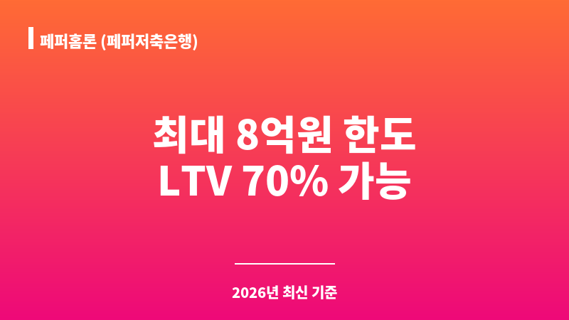 페퍼홈론 (페퍼저축은행) 보조 이미지 1