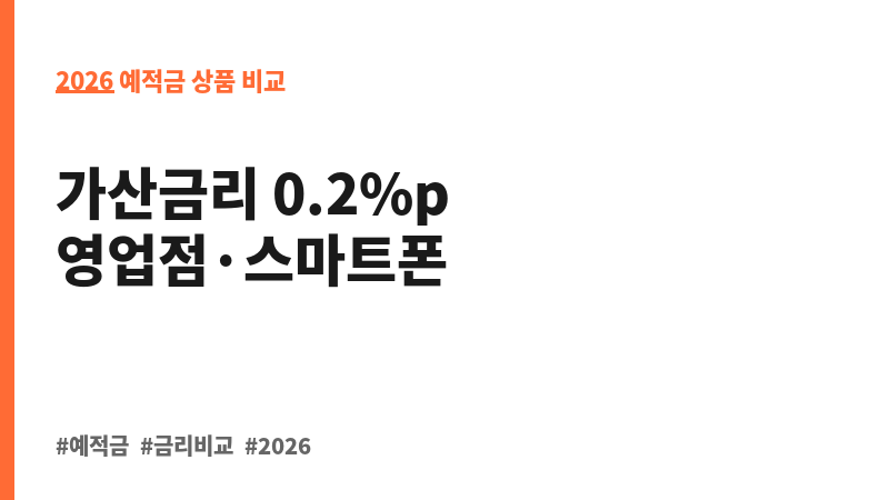 신한My플러스 정기예금 (신한은행) 보조 이미지 2