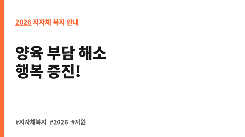 다자녀장려금 지원 보조 이미지 2
