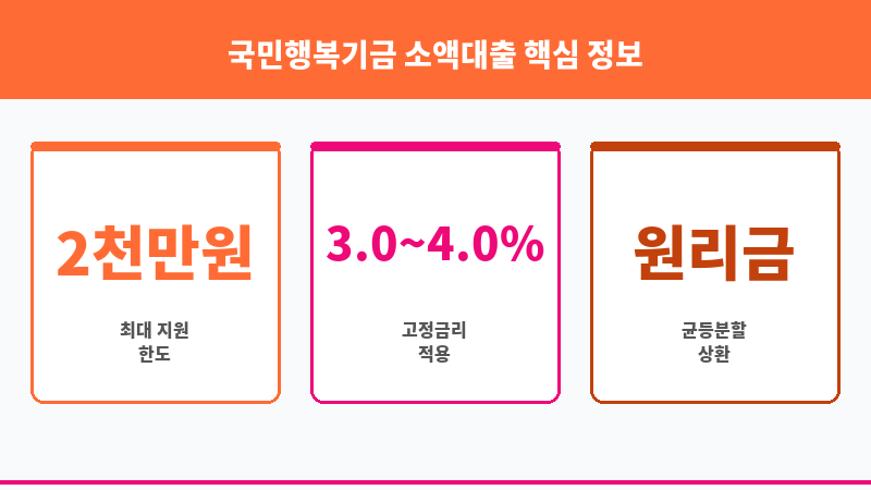 국민행복기금 소액대출 보조 이미지 3