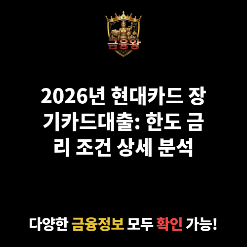 장기카드대출 (현대카드㈜)