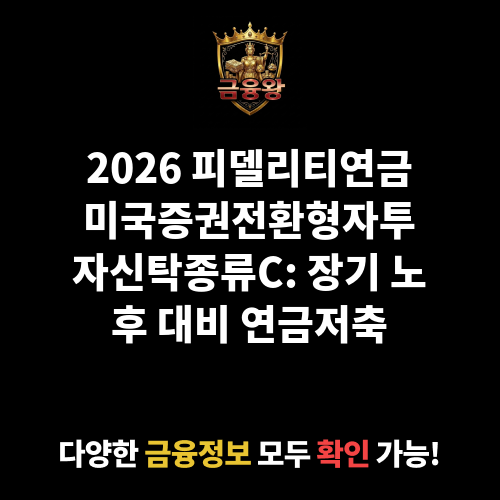 피델리티연금미국증권전환형자투자신탁(주식-재간접형)종류C (피델리티자산운용)