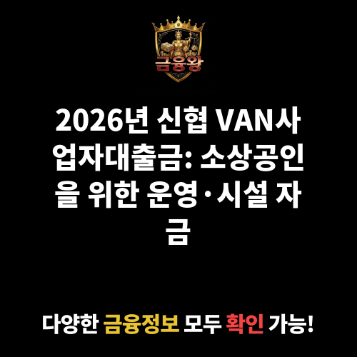 VAN사업자대출금
