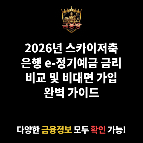 e-정기예금 (스카이저축은행)