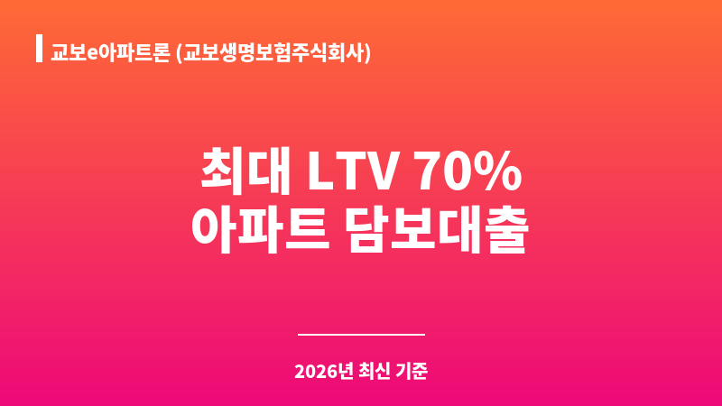 교보e아파트론 (교보생명보험주식회사) 보조 이미지 1
