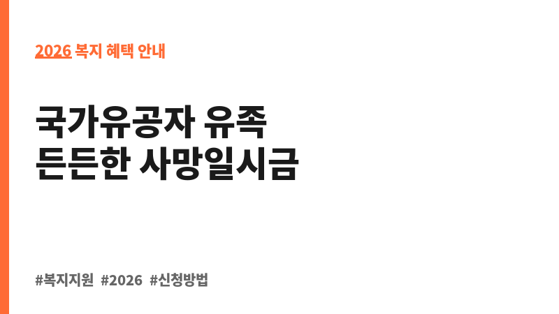 사망일시금 보조 이미지 2