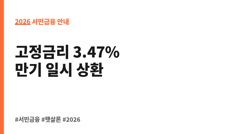 우리 청년맞춤형 전세대출 보조 이미지 2