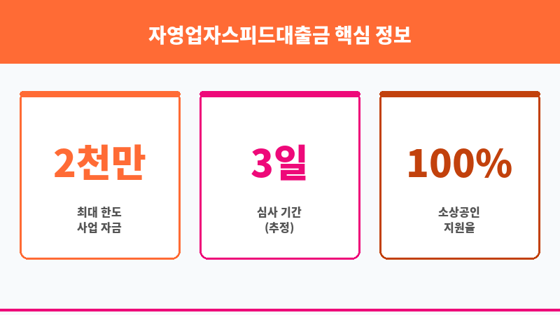 자영업자스피드대출금 보조 이미지 3