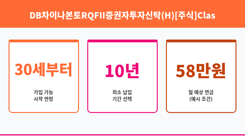 DB차이나본토RQFII증권자투자신탁(H)[주식]ClassC-P (DB자산운용주식회사) 보조 이미지 3