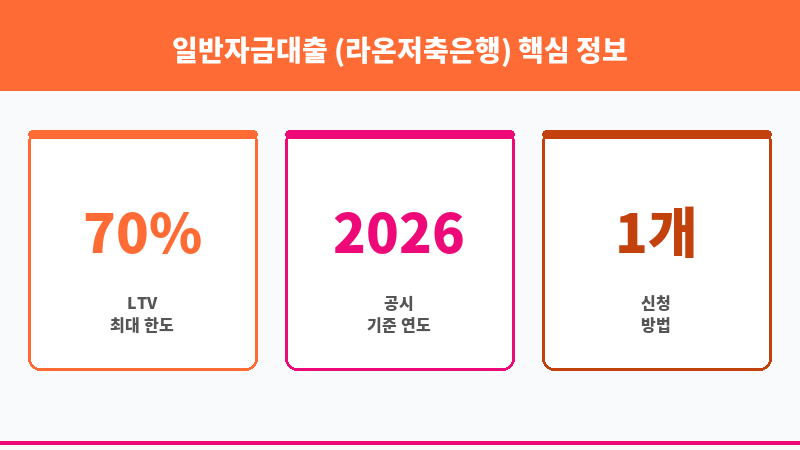 일반자금대출 (라온저축은행) 보조 이미지 3