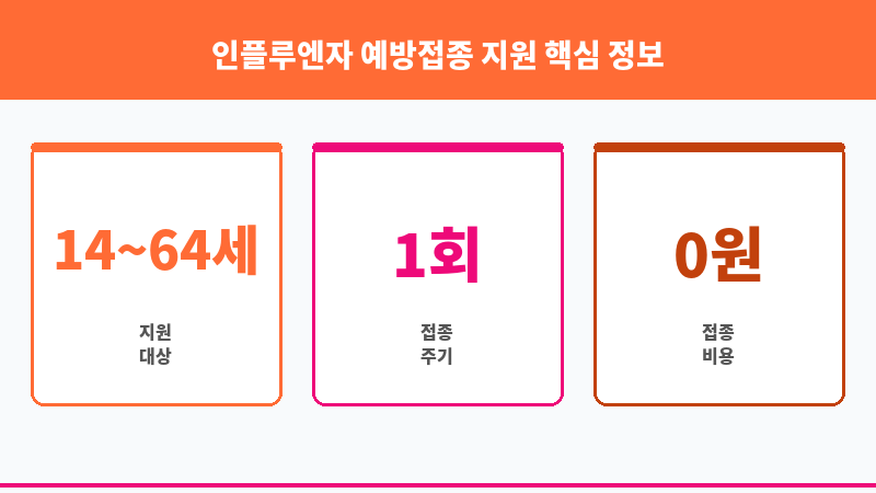 인플루엔자 예방접종 지원 보조 이미지 3