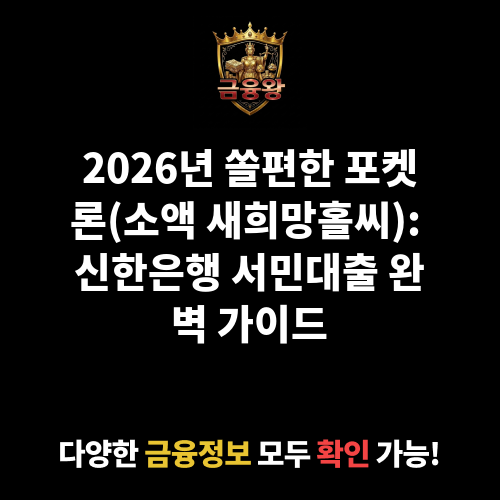 쏠편한 포켓론(소액 새희망홀씨)