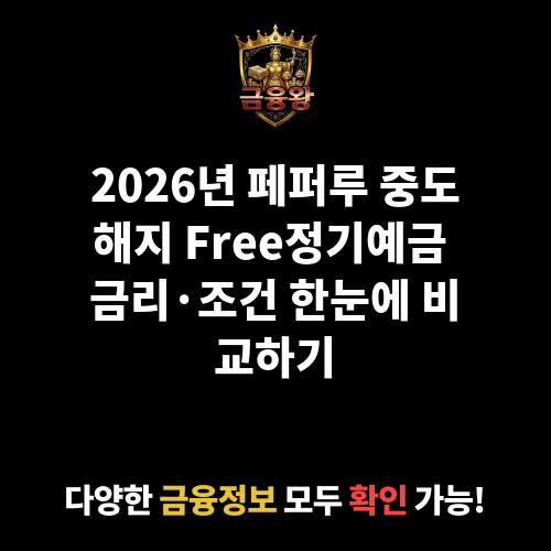 페퍼루 중도해지 Free정기예금 (대면, 비대면) (페퍼저축은행)