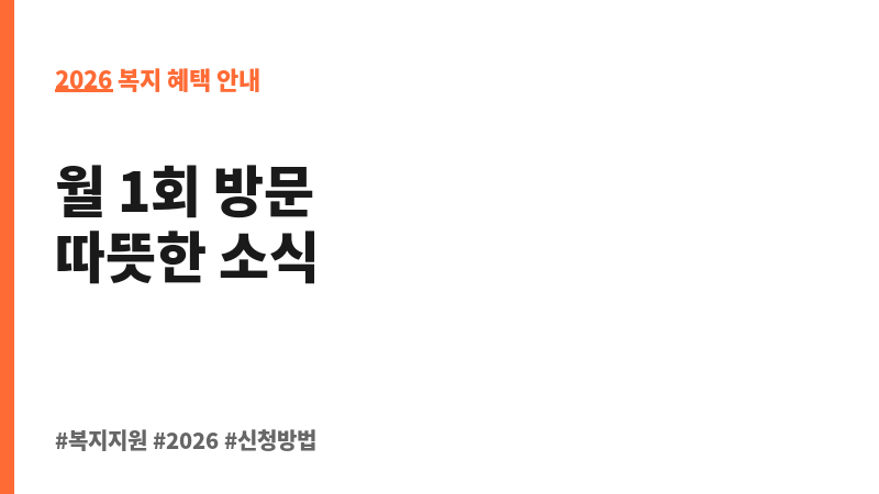 안부살핌 우편서비스 사업 보조 이미지 2