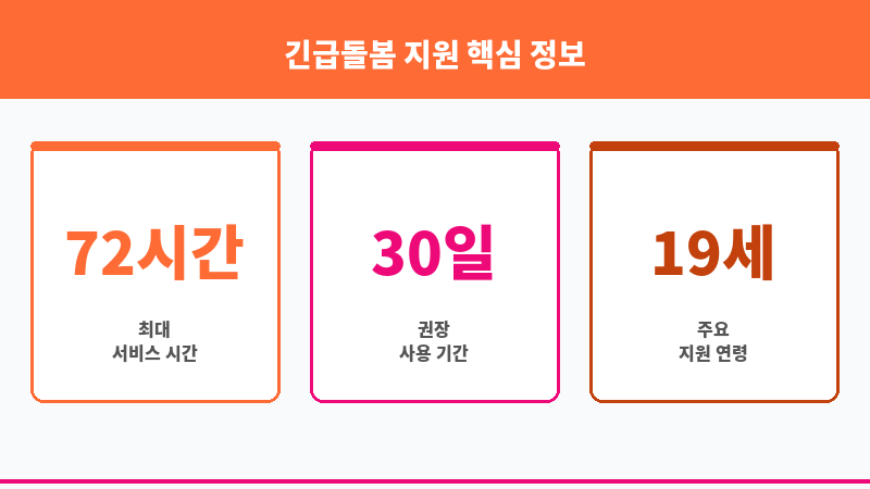 긴급돌봄 지원 보조 이미지 3