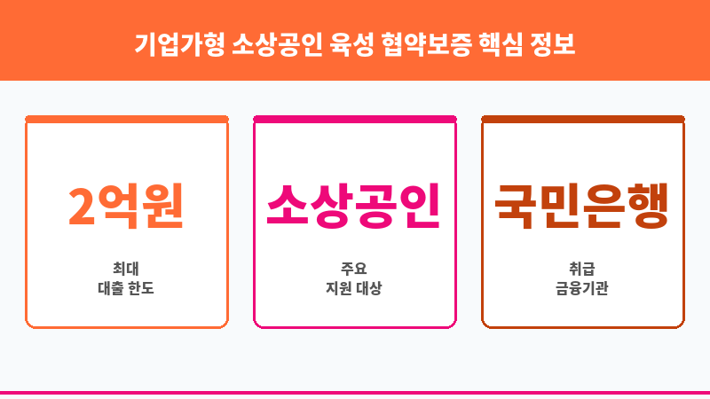 기업가형 소상공인 육성 협약보증 보조 이미지 3