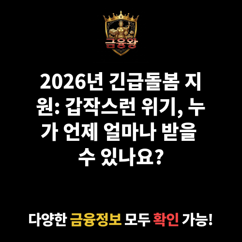 긴급돌봄 지원