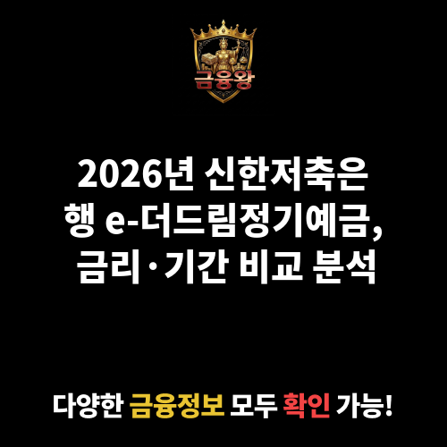 e-더드림정기예금 (신한저축은행)