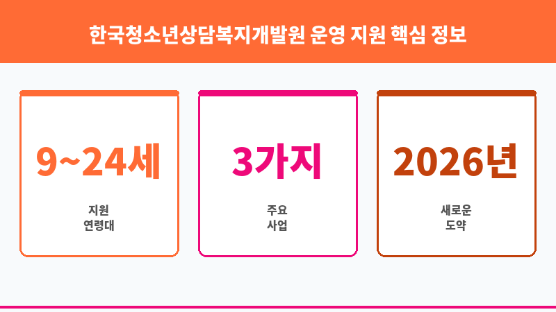 한국청소년상담복지개발원 운영 지원 보조 이미지 3