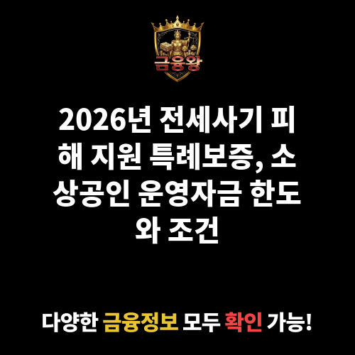 전세사기 피해 지원 특례보증